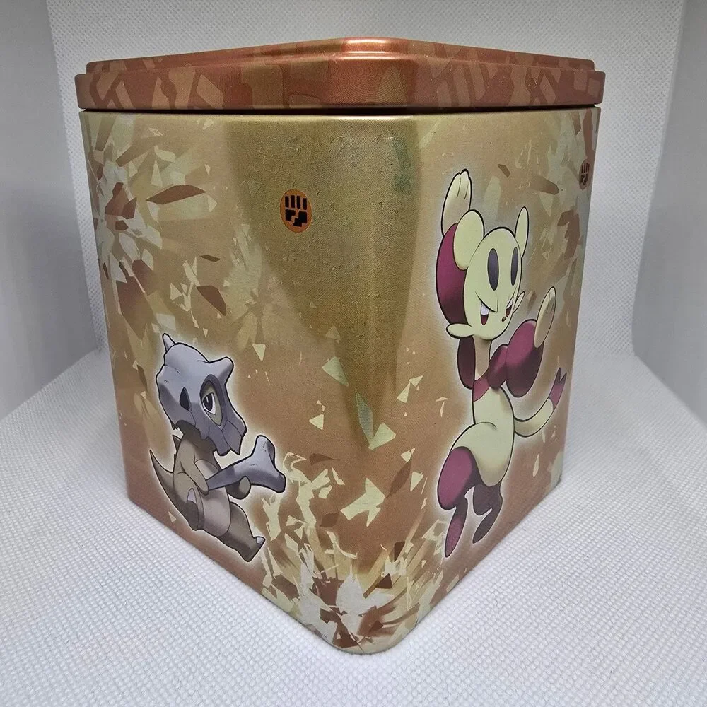 Pokemon Stacking Tin sirfetch'd lycanroc Empty